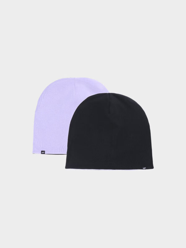 Children's reversible beanie 4F