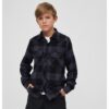Children's shirt black/grey