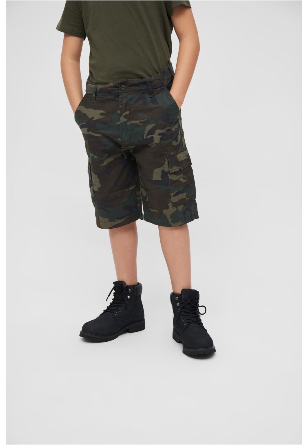 Children's shorts BDU Ripstop Woodland