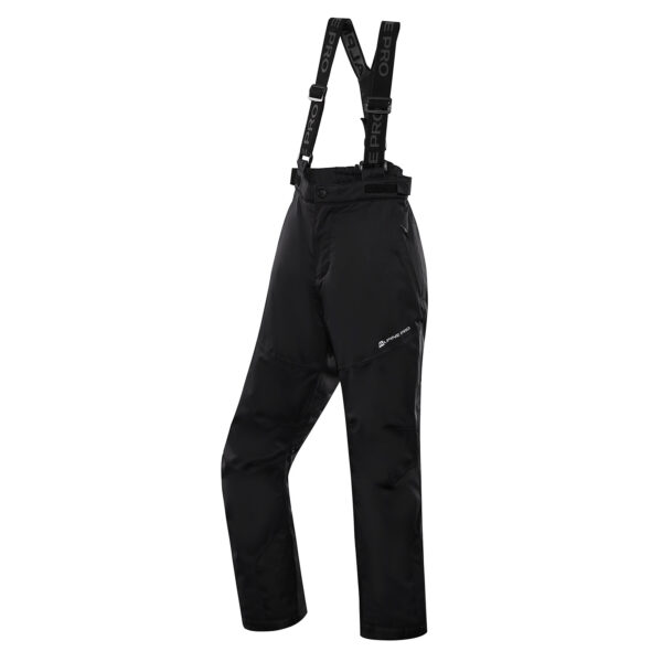 Children's ski pants with PTX membrane ALPINE PRO OSAGO black