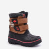 Children's snow boots with Velcro Lee Cooper Camel