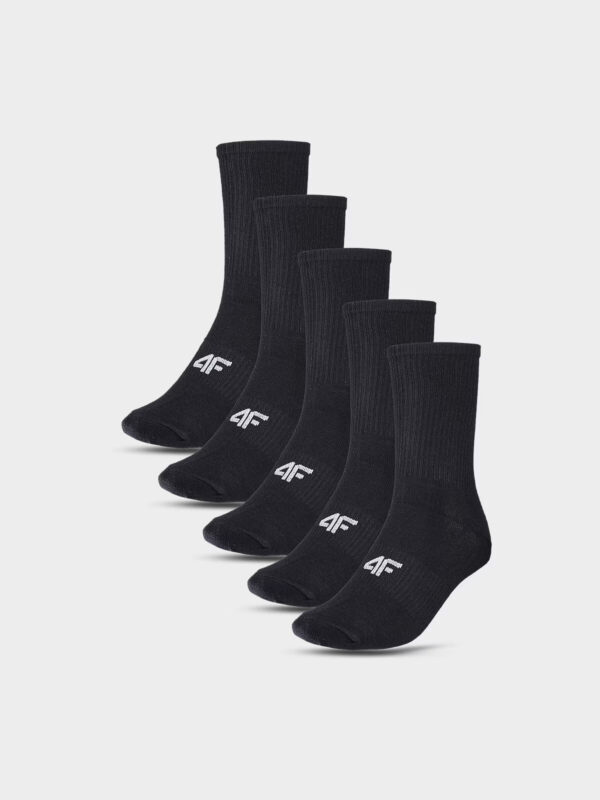 Children's socks casual 4F 5-pack