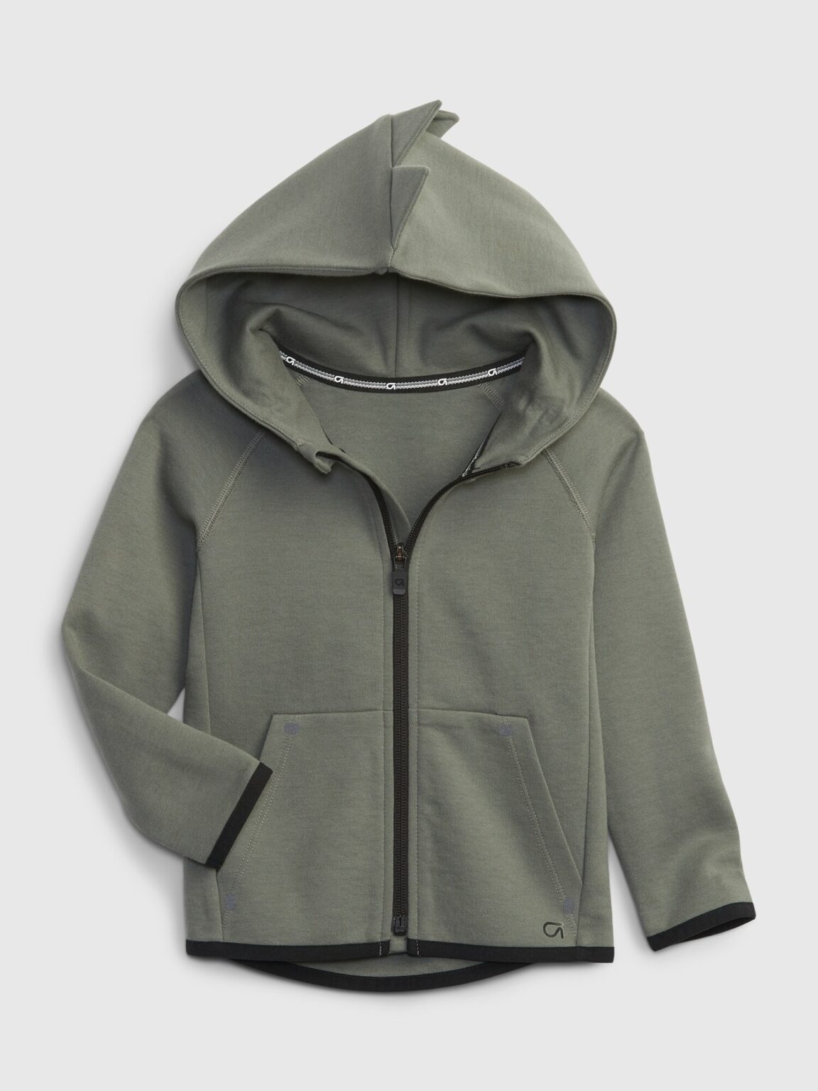 Children's sweatshirt GapFit with dino hood - Boys
