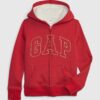 Children's sweatshirt sherpa with GAP logo - Girls
