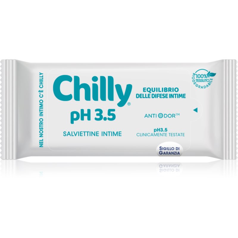 Chilly pH 3.5 papírtörlők az intim higiéniához 12 db-Ár