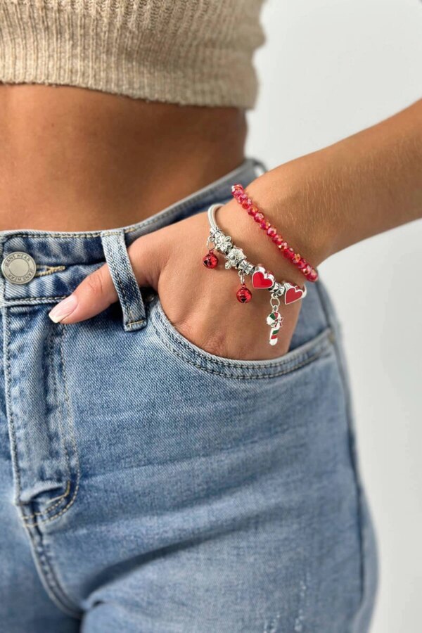 Christmas bracelet Christmas stick