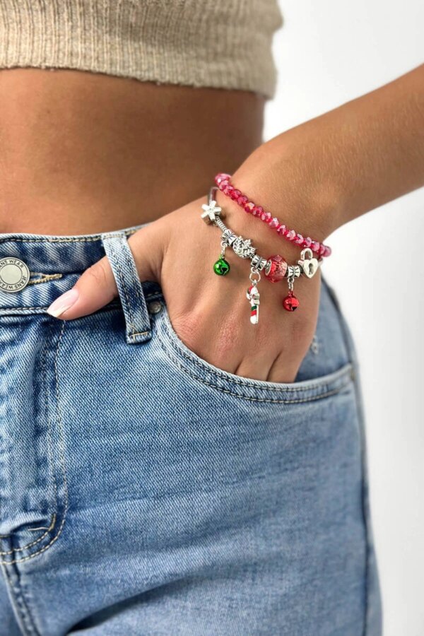Christmas bracelet Christmas stick