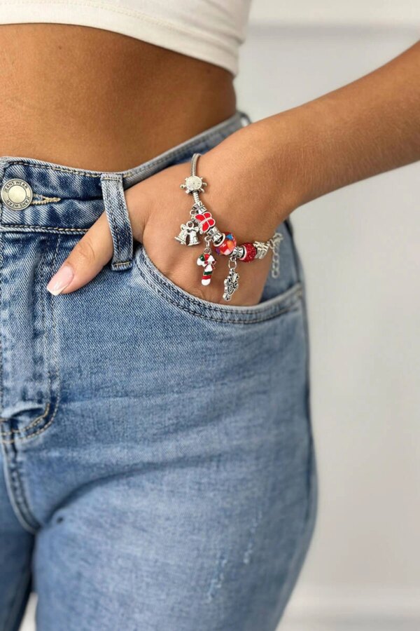 Christmas bracelet Christmas stick