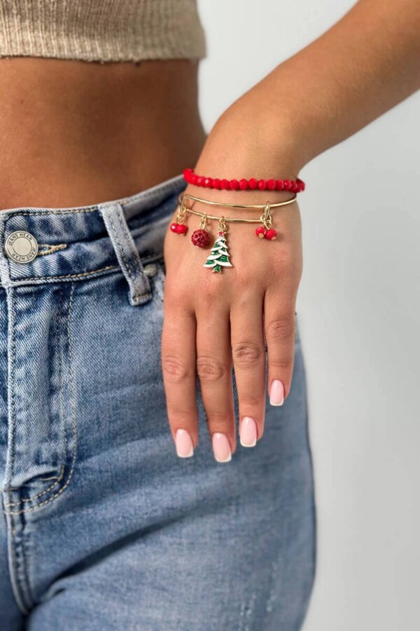Christmas bracelet Christmas tree