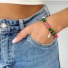 Christmas bracelet Snowman broom
