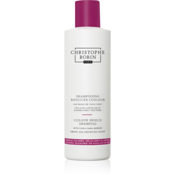 Christophe Robin Color Shield Shampoo with Camu-Camu Berries tápláló sampon festett vagy melírozott hajra 250 ml-Ár