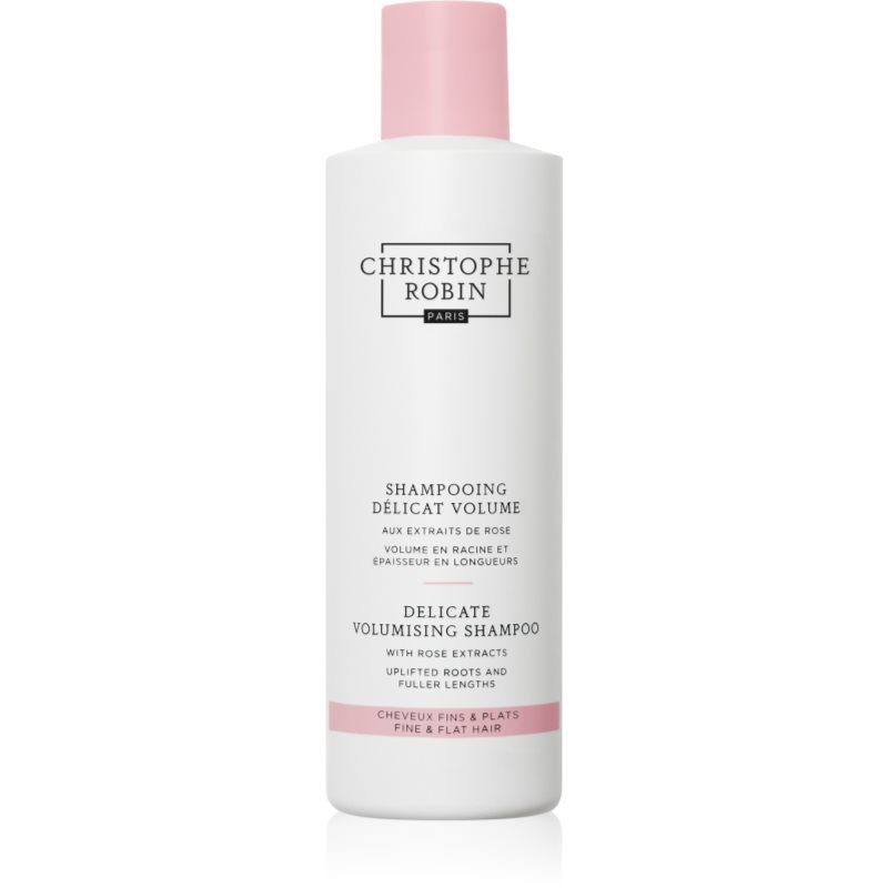 Christophe Robin Delicate Volumizing Shampoo with Rose Extracts sampon a dús hajért finom és lesimuló hajra 250 ml-Ár