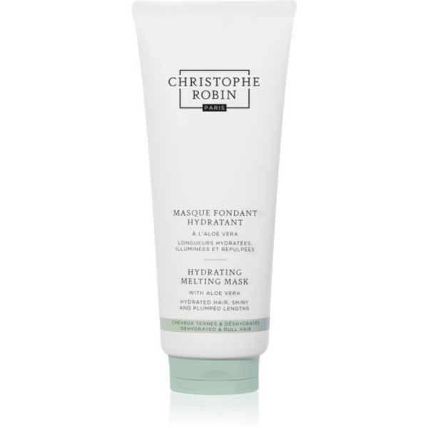 Christophe Robin Hydrating Melting Mask with Aloe Vera hidratáló maszk száraz hajra 200 ml