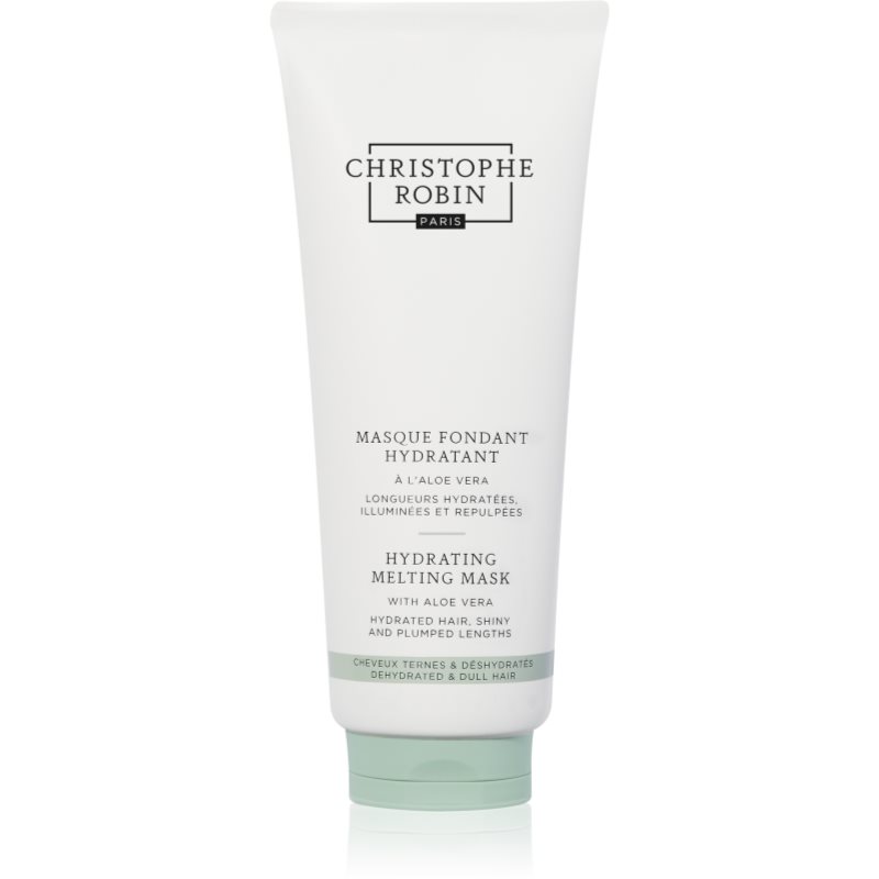 Christophe Robin Hydrating Melting Mask with Aloe Vera hidratáló maszk száraz hajra 200 ml