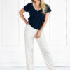 Cindy Navy-Ecru Pyjamas Navy-Ecru