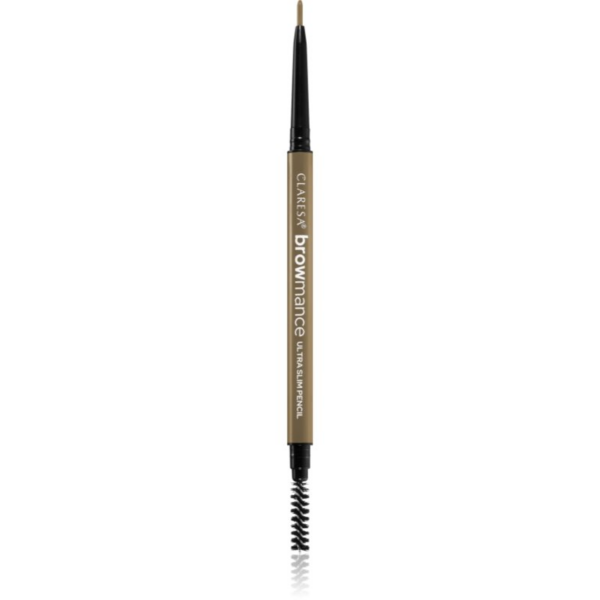 Claresa Browmance precíz szemöldökceruza kefével árnyalat 02 Medium Brown 0.07 g