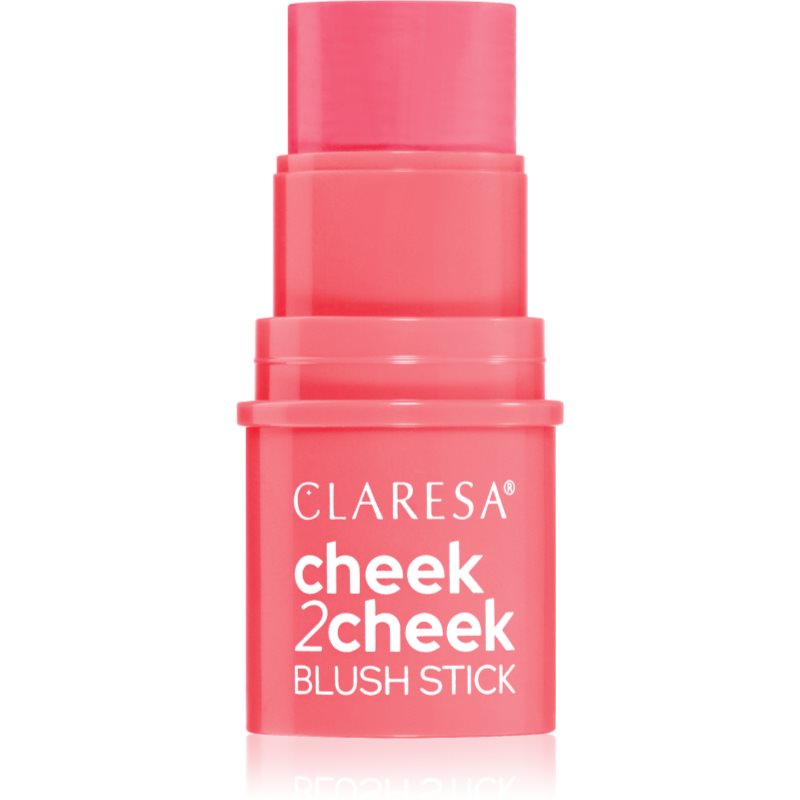 Claresa Cheek 2 Cheek krémes arcpirosító stift árnyalat 02 Neon Coral 6 g-Ár