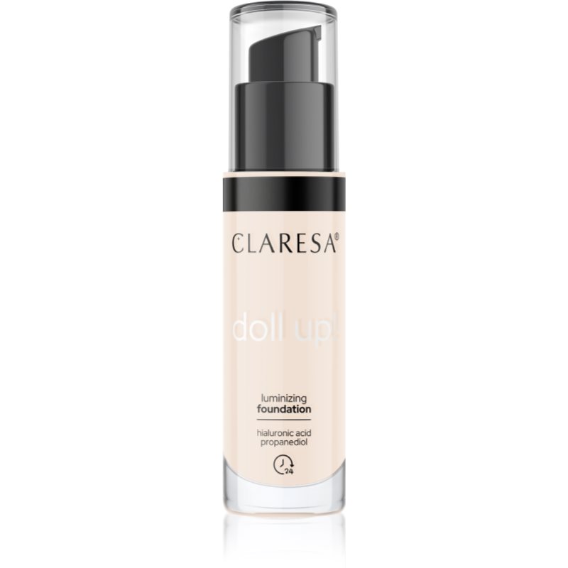 Claresa Doll Up! élénkítő make-up a természetes hatásért árnyalat 02 Light 34 g-Ár