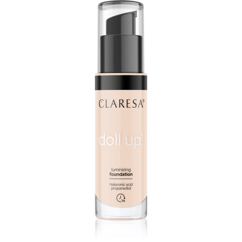 Claresa Doll Up! élénkítő make-up a természetes hatásért árnyalat 03 Light Medium 34 g-Ár