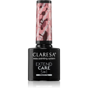 Claresa Extend Care 5 in 1 Keratin bázis lakk zselés műkörömhöz tápláló hatással árnyalat #3 5 g-Ár