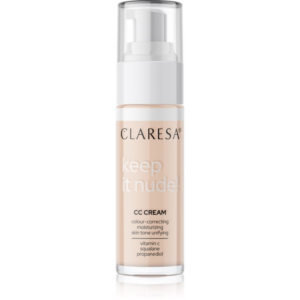 Claresa Keep It Nude hidratáló alapozó egységesíti a bőrszín tónusait árnyalat 101 Light 33 g-Ár