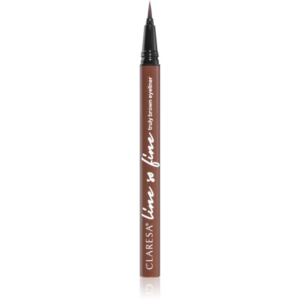 Claresa Line So Fine tartós szemfilc árnyalat Brown 0