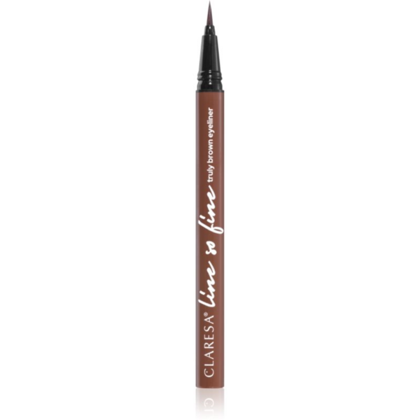 Claresa Line So Fine tartós szemfilc árnyalat Brown 0