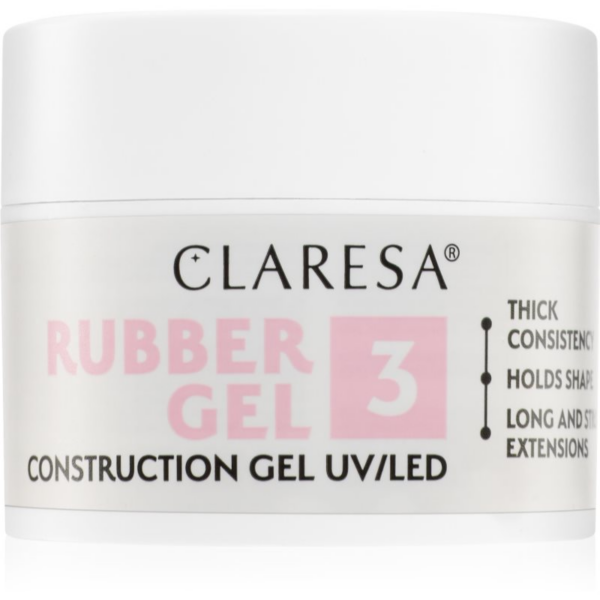 Claresa Rubber Gel Construction Gel UV/LED körömhosszabító gél lakk árnyalat 03 12 g-Ár
