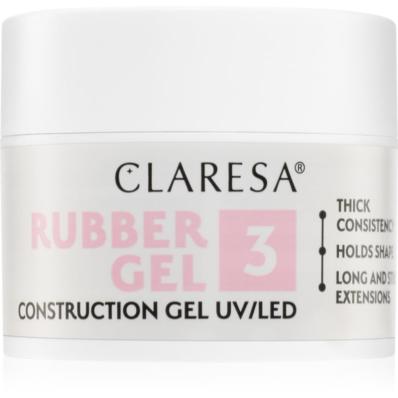 Claresa Rubber Gel Construction Gel UV/LED körömhosszabító gél lakk árnyalat 03 12 g-Ár