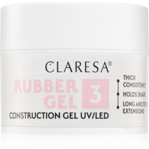 Claresa Rubber Gel Construction Gel UV/LED körömhosszabító gél lakk árnyalat 03 45 g-Ár