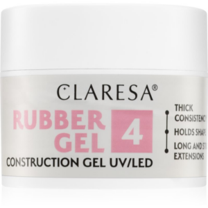Claresa Rubber Gel Construction Gel UV/LED körömhosszabító gél lakk árnyalat 04 12 g-Ár