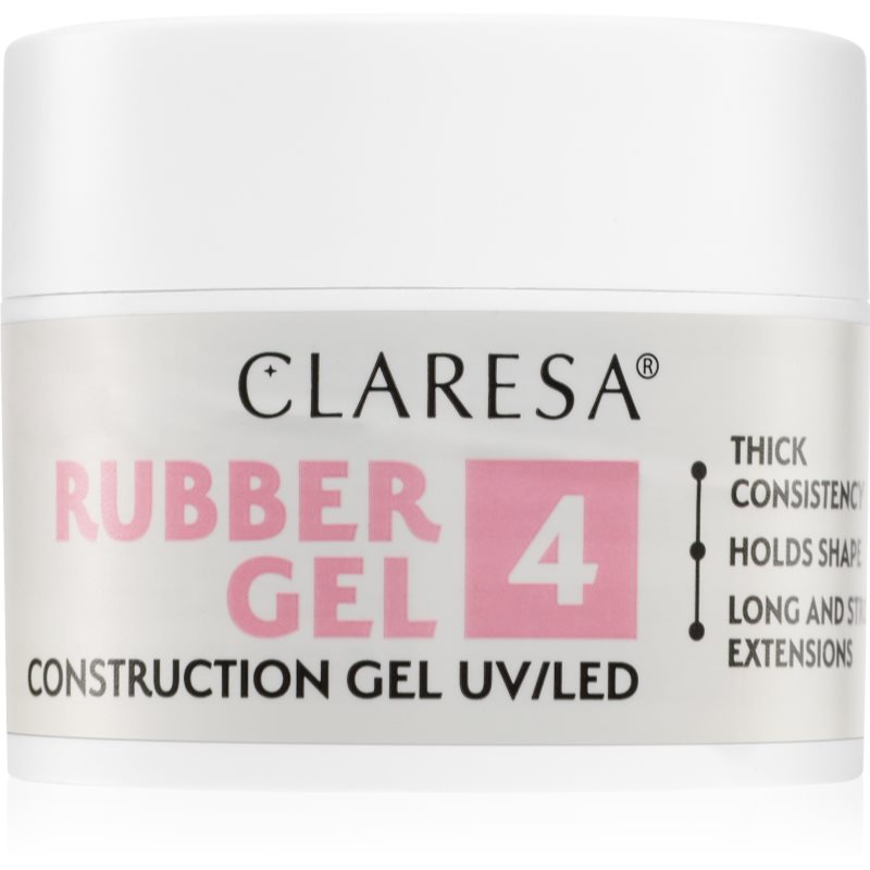 Claresa Rubber Gel Construction Gel UV/LED körömhosszabító gél lakk árnyalat 04 12 g-Ár