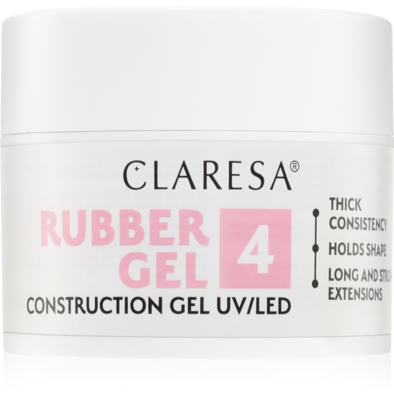 Claresa Rubber Gel Construction Gel UV/LED körömhosszabító gél lakk árnyalat 04 45 g-Ár