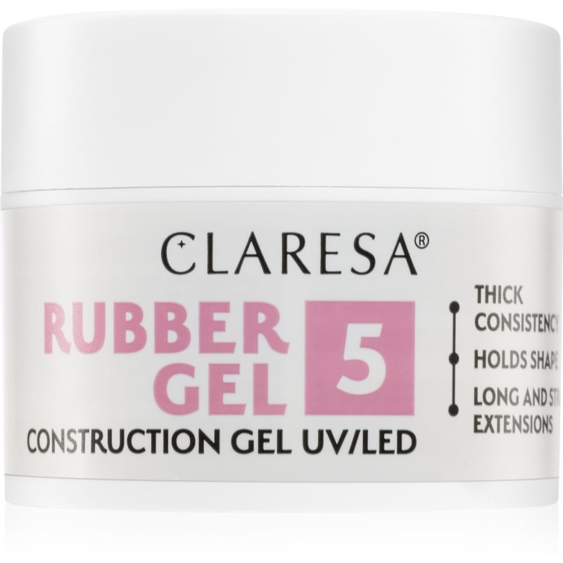Claresa Rubber Gel Construction Gel UV/LED körömhosszabító gél lakk árnyalat 05 12 g-Ár