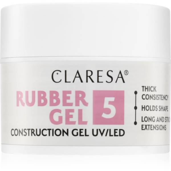Claresa Rubber Gel Construction Gel UV/LED körömhosszabító gél lakk árnyalat 05 45 g-Ár