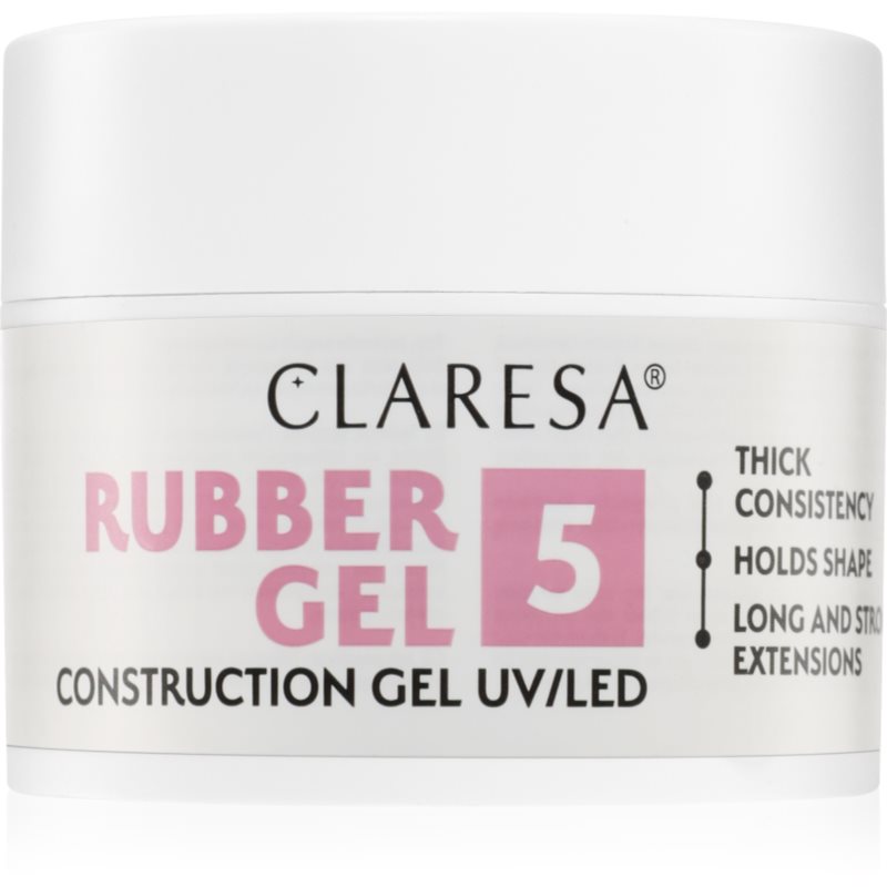 Claresa Rubber Gel Construction Gel UV/LED körömhosszabító gél lakk árnyalat 05 45 g-Ár