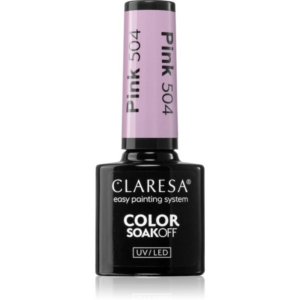 Claresa SoakOff UV/LED Color Balloon Journey géles körömlakk árnyalat Pink 504 5 g