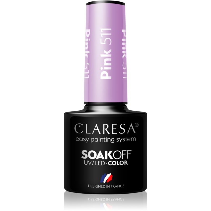 Claresa SoakOff UV/LED Color Balloon Journey géles körömlakk árnyalat Pink 511 5 g-Ár