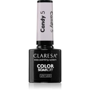 Claresa SoakOff UV/LED Color Candy géles körömlakk árnyalat 5 5 g-Ár
