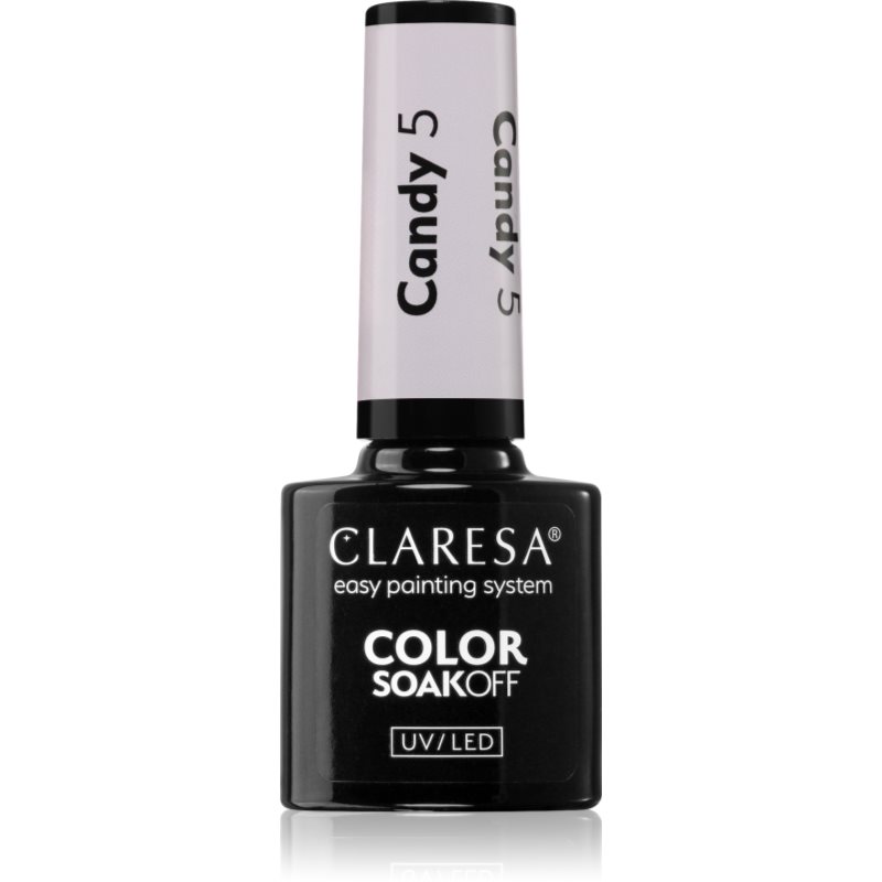 Claresa SoakOff UV/LED Color Candy géles körömlakk árnyalat 5 5 g-Ár