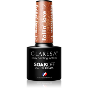 Claresa SoakOff UV/LED Color Fallin' Love géles körömlakk árnyalat 12 5 g-Ár