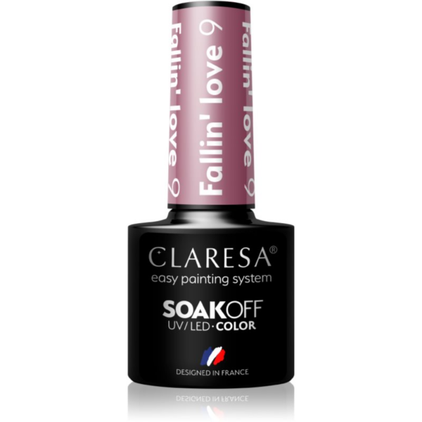 Claresa SoakOff UV/LED Color Fallin' Love géles körömlakk árnyalat 9 5 g-Ár