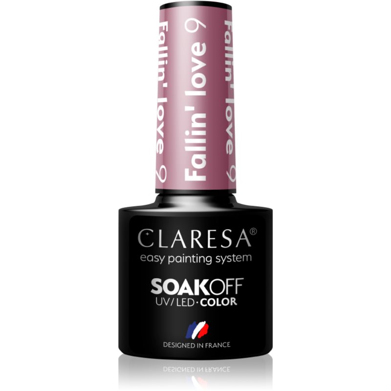 Claresa SoakOff UV/LED Color Fallin' Love géles körömlakk árnyalat 9 5 g-Ár