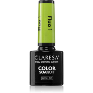 Claresa SoakOff UV/LED Color Fluo géles körömlakk árnyalat 5 g