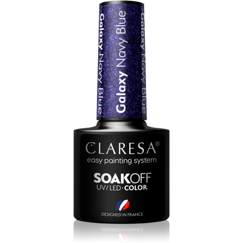 Claresa SoakOff UV/LED Color Galaxy géles körömlakk árnyalat Navy Blue 5 g-Ár