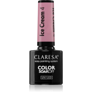 Claresa SoakOff UV/LED Color Ice Cream géles körömlakk árnyalat 4 5 g-Ár