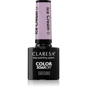 Claresa SoakOff UV/LED Color Ice Cream géles körömlakk árnyalat 6 5 g-Ár