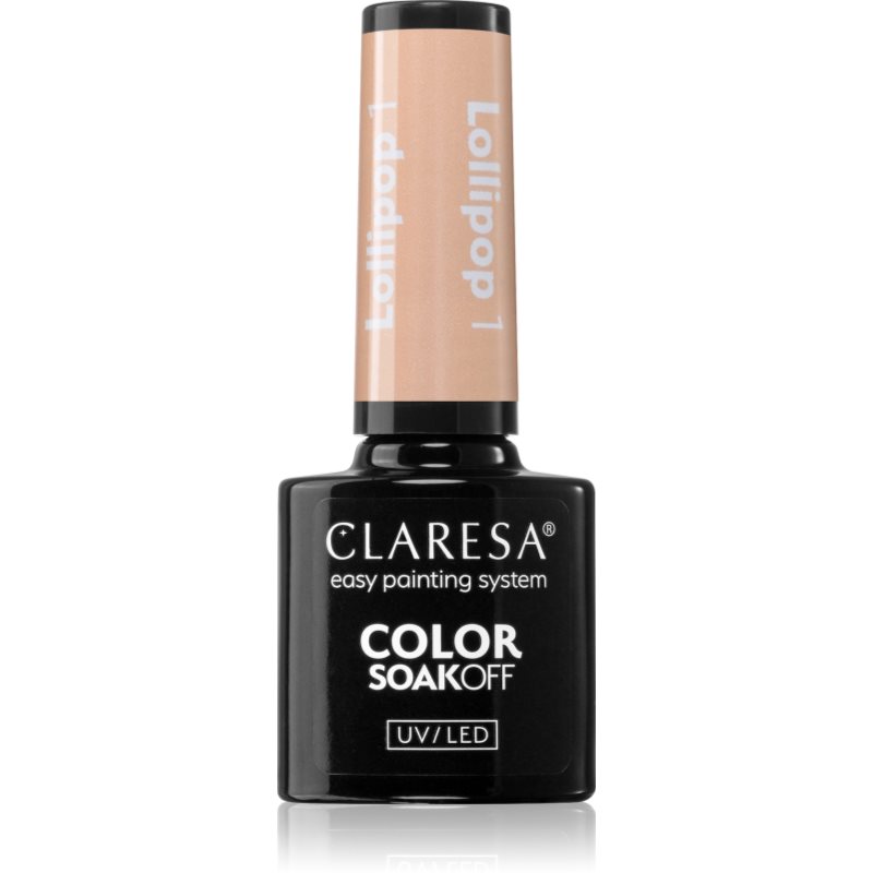Claresa SoakOff UV/LED Color Lollipop géles körömlakk árnyalat 5 g-ár