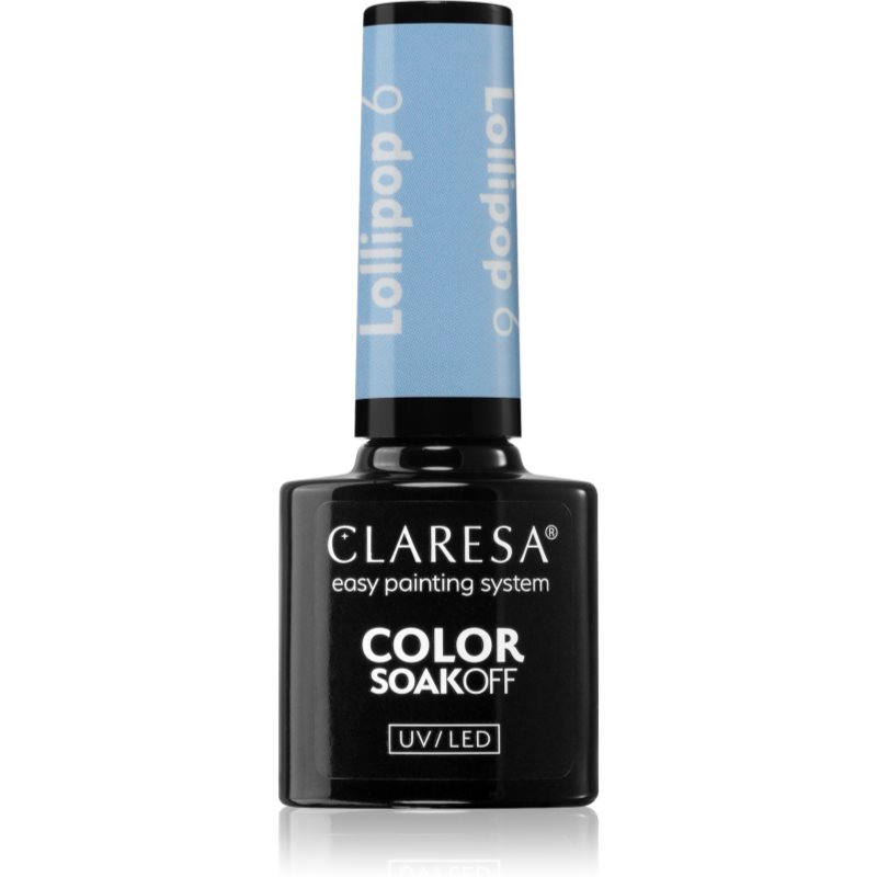 Claresa SoakOff UV/LED Color Lollipop géles körömlakk árnyalat 6 5 g-Ár