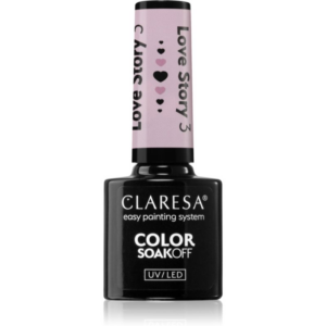 Claresa SoakOff UV/LED Color Love Story géles körömlakk árnyalat 3 5 g-Ár